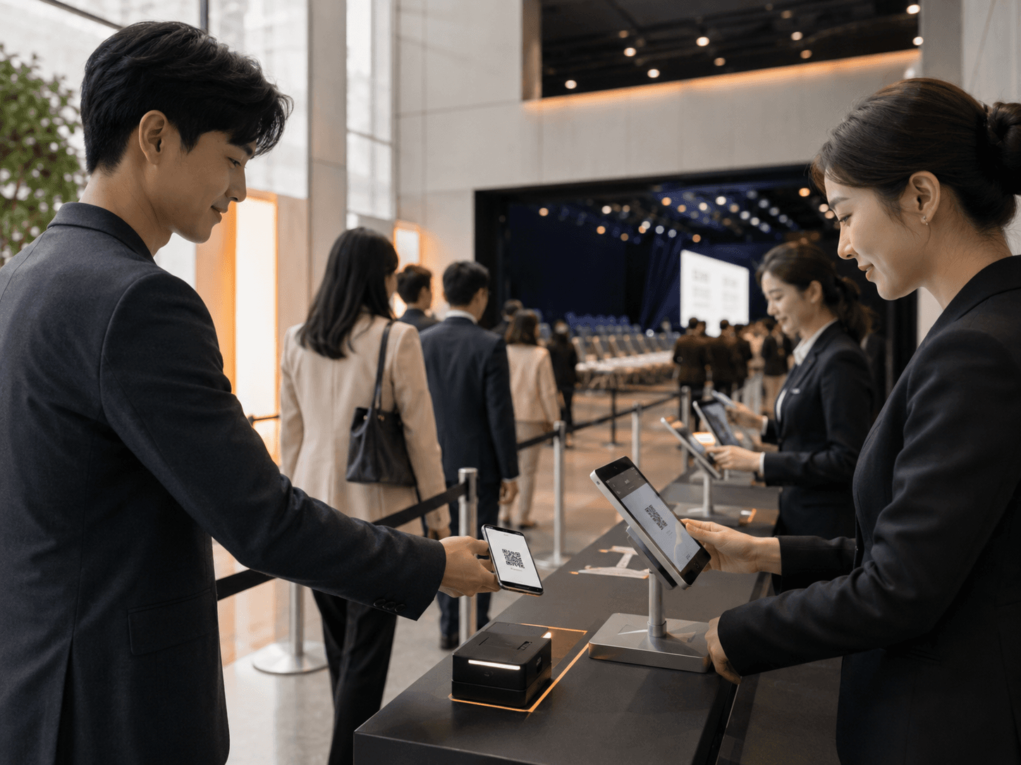 QR 체크인 시스템으로 행사장은 어떻게 달라질까요?